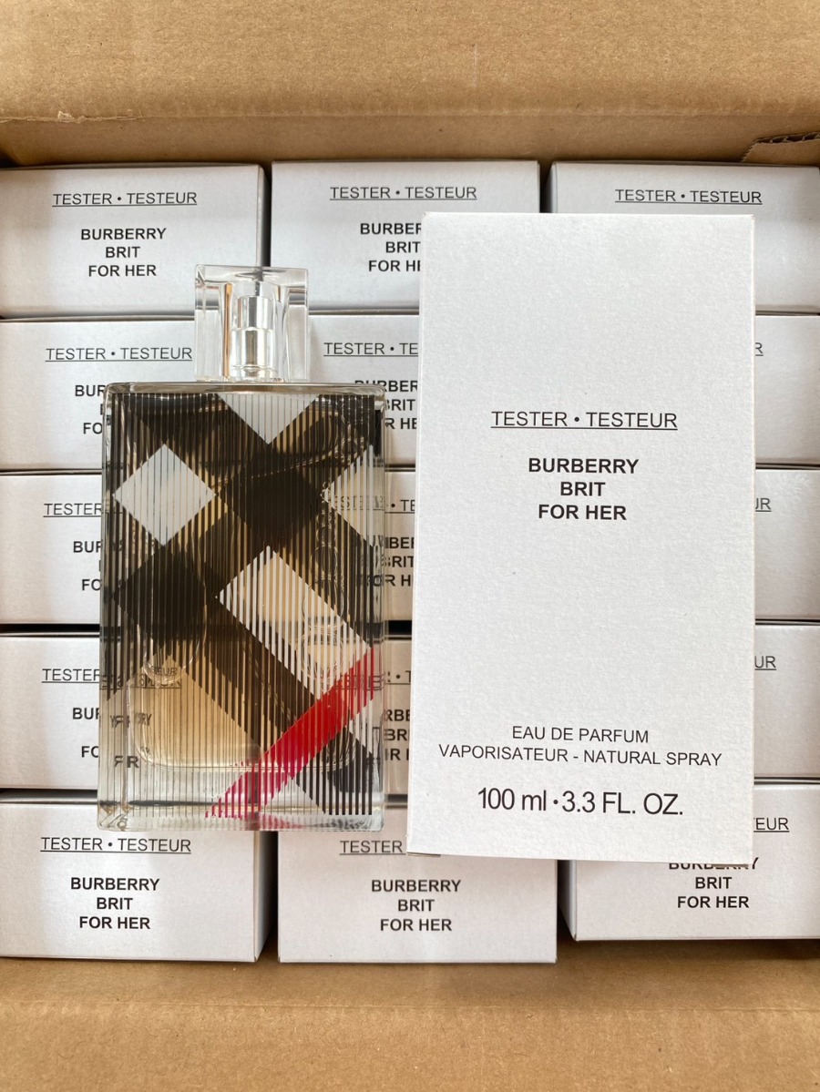กล่องเทสเตอร์ - Burberry Brit Women EDP 100ml.