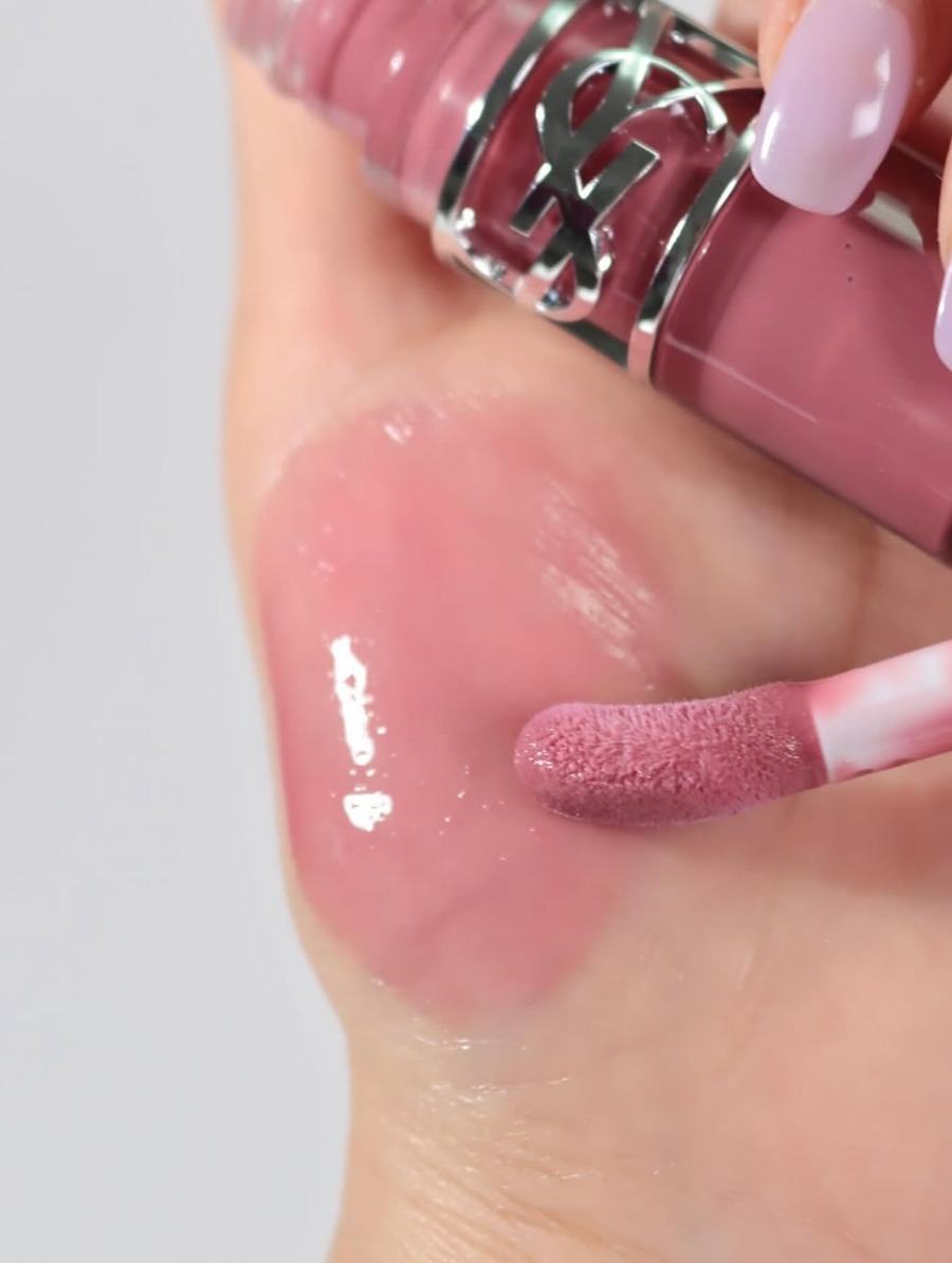 กลอส YSL Loveshine Plumping Lip Oil Gloss 1.4ml. #44 Nude Lavalliere 