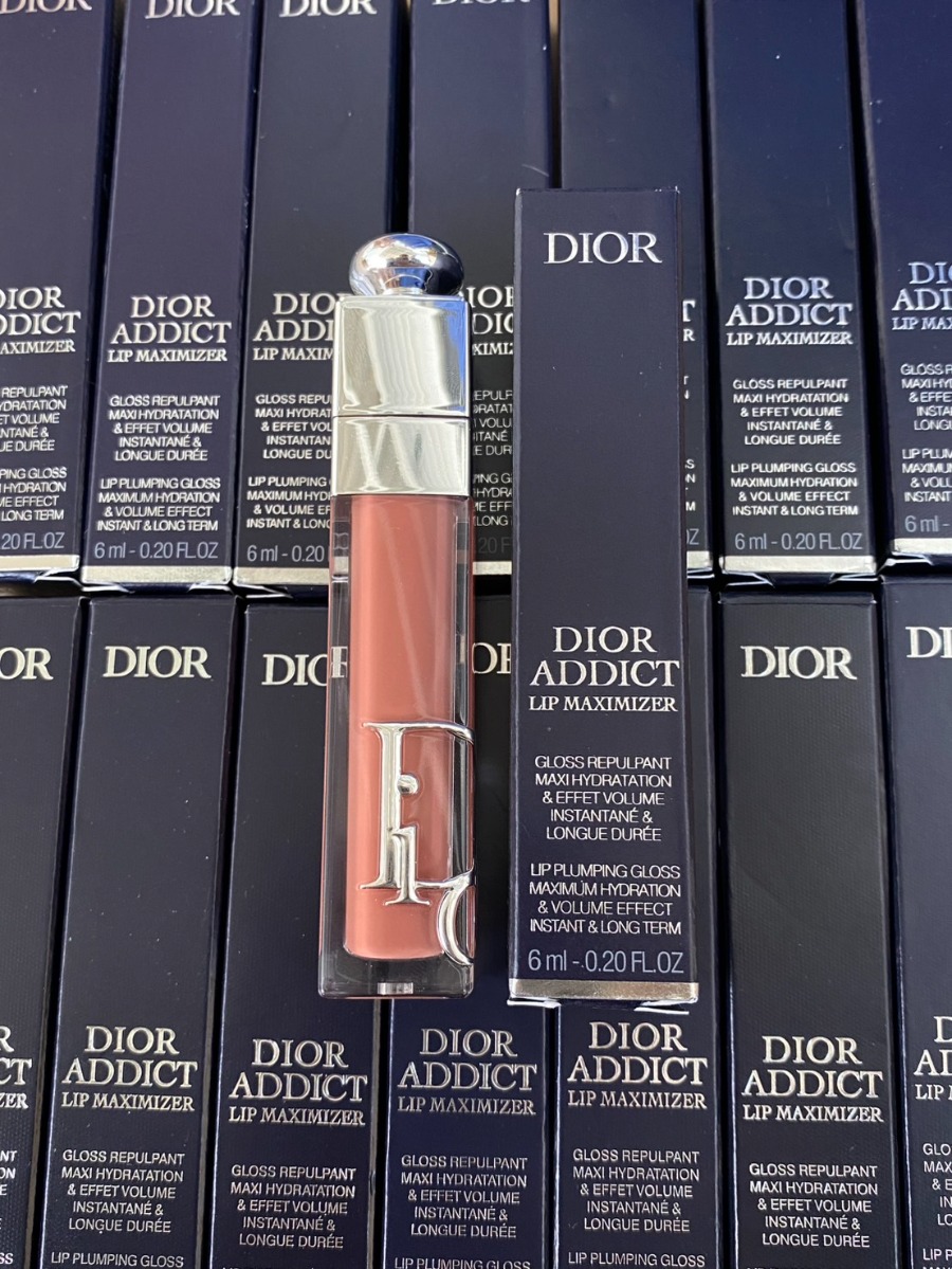 มีกล่อง - Christian Dior Dior Lip Maximizer 6ml. #038 Rose Nude (เคาเตอร์ 1,650฿)
