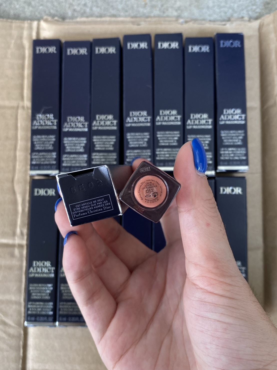มีกล่อง - Christian Dior Dior Lip Maximizer 6ml. #012 Rosewood (เคาเตอร์ 1,650฿)