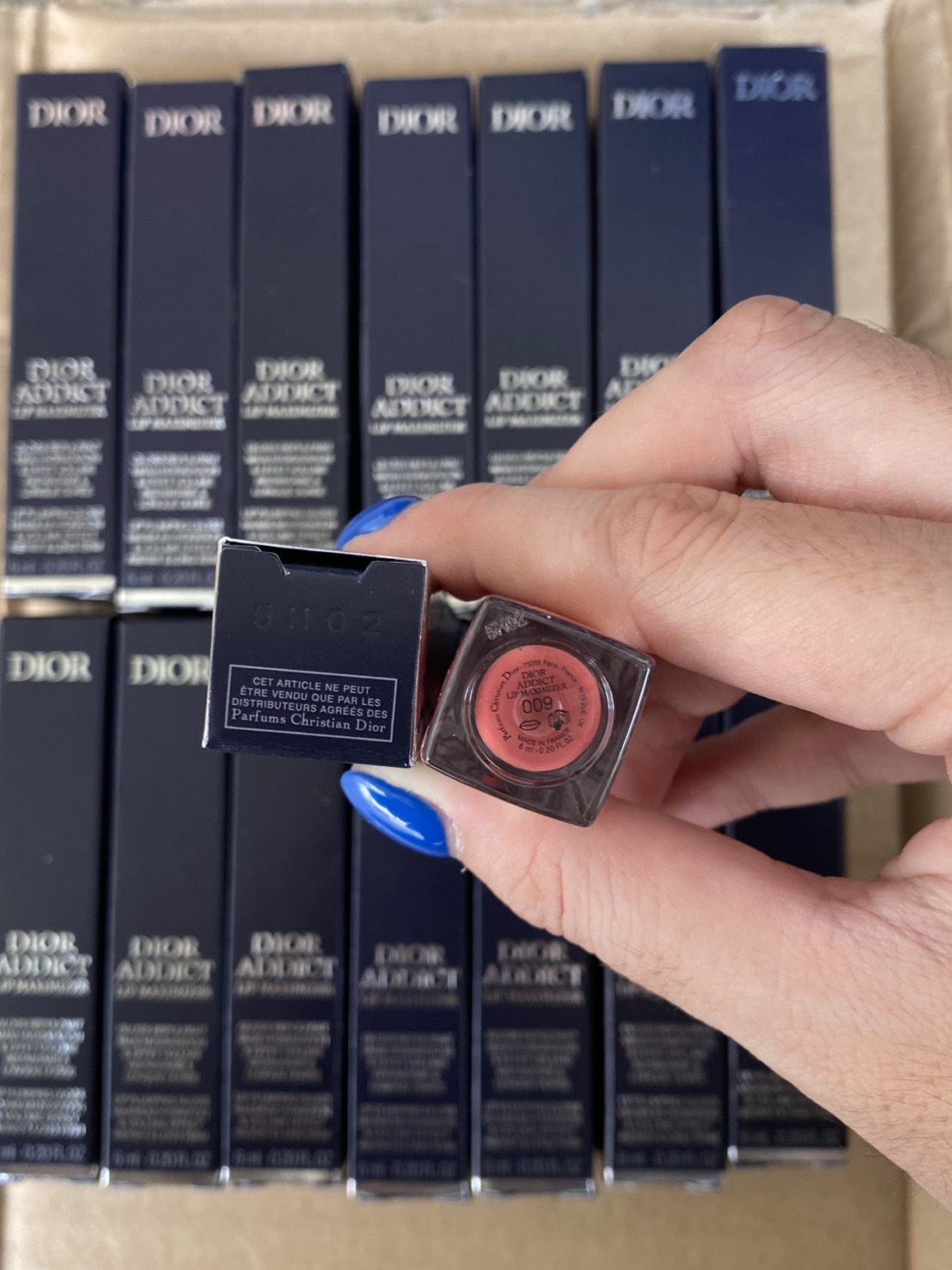 มีกล่อง - Christian Dior Dior Lip Maximizer 6ml. #009 Intense​ Rosewood (เคาเตอร์ 1,650฿)