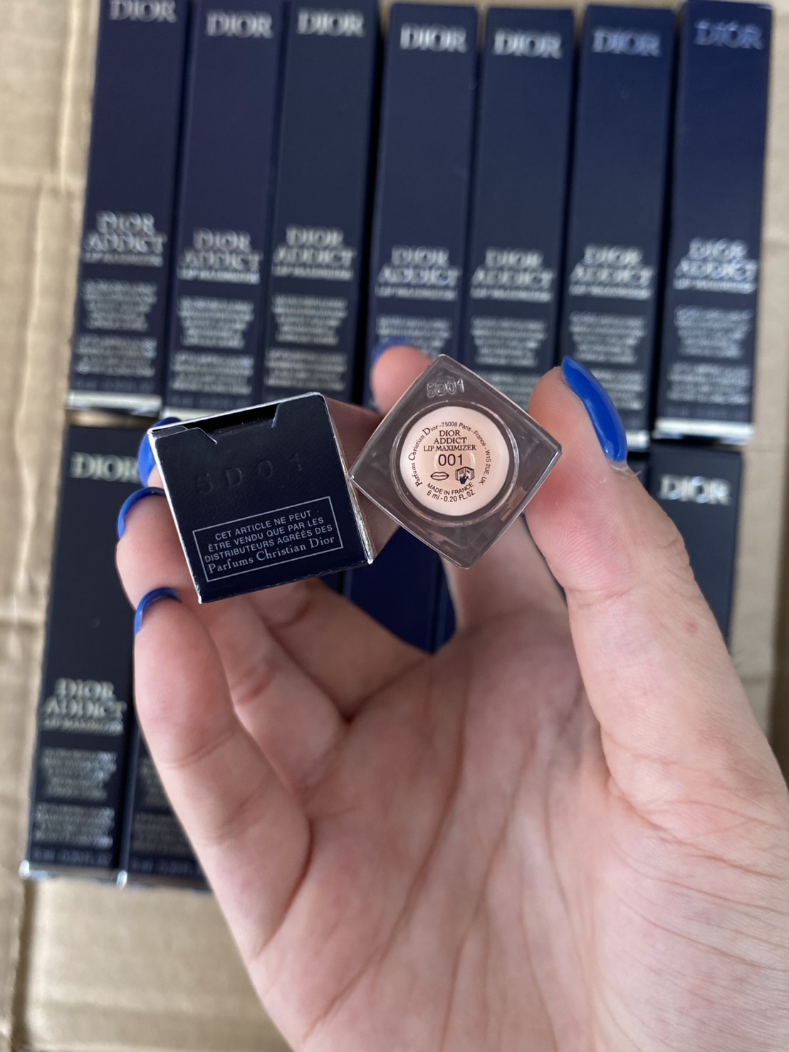 มีกล่อง - Christian Dior Dior Lip Maximizer 6ml. #001 Pink (เคาเตอร์ 1,650฿)