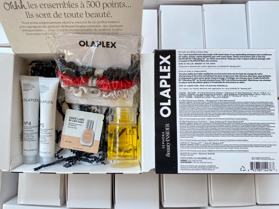 Olaplex Strength + Shine Essentials Set (+ยางมัดผม)