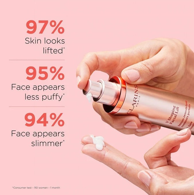Clarins V Shaping Facial Lift Serum 50ml. (เคาเตอร์ 4,000฿)